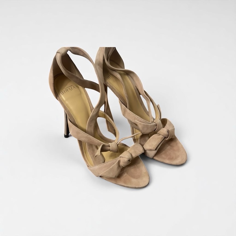 Alexandre Birman Elegant Beige suede  Heels